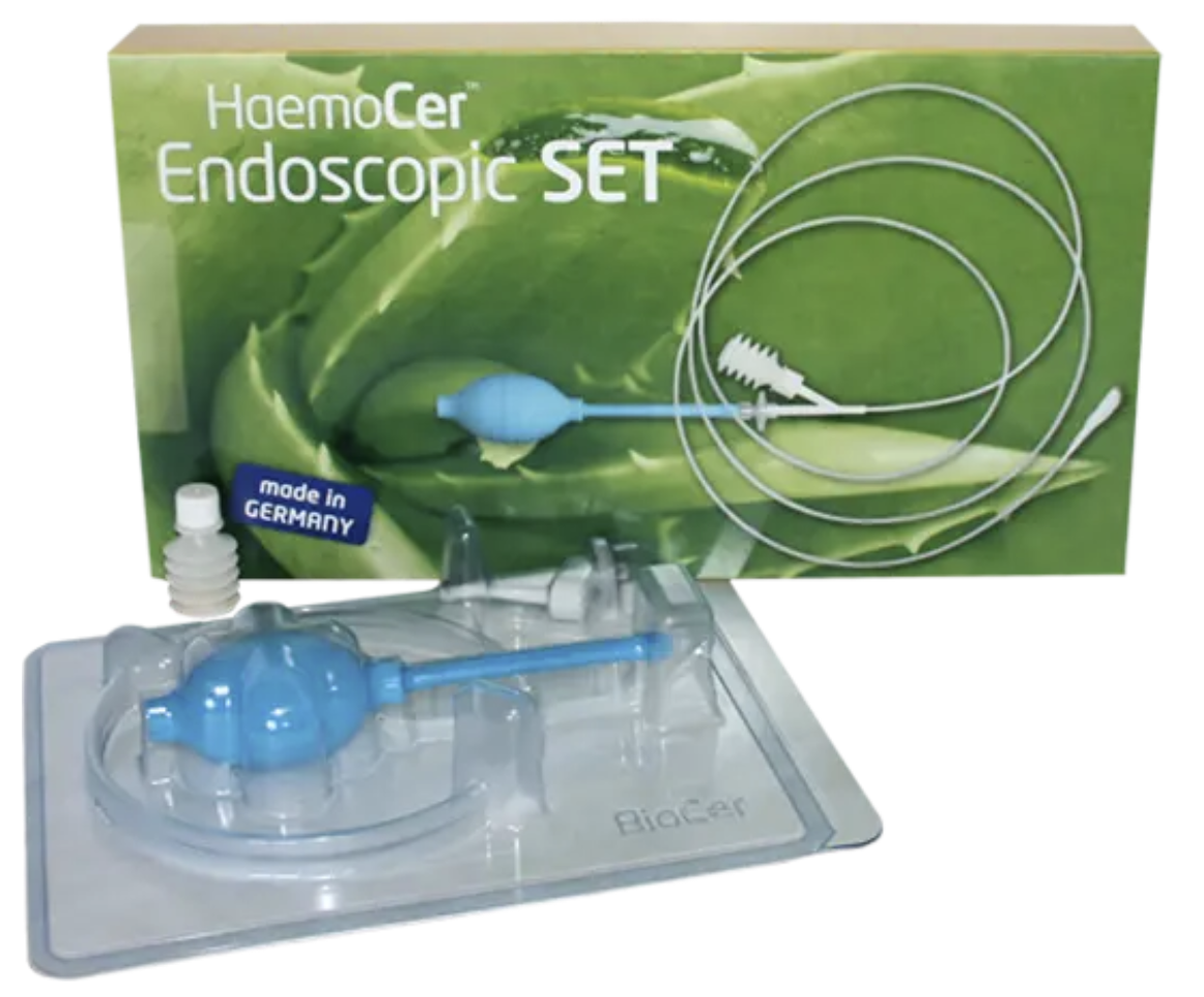 Гемостатична кровоспинна пудра для гнучкої ендоскопії